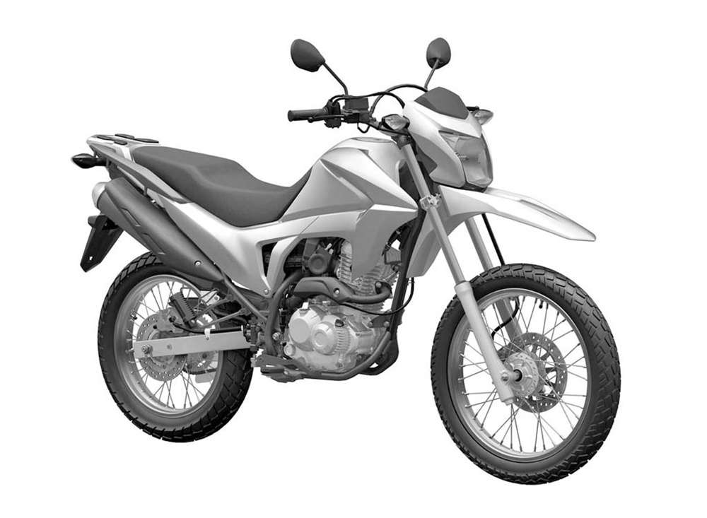 Патент мотарда на базе Honda CRF150F