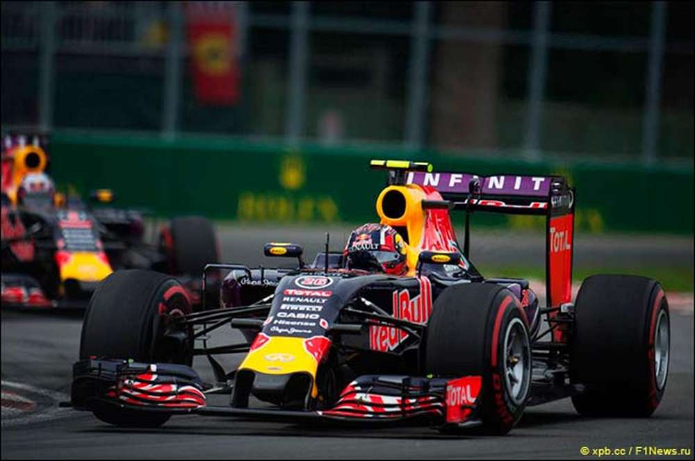 В Red Bull подтвердили замену моторов у Квята и Риккардо