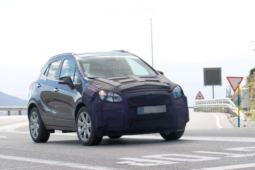 Рестайлинговый Buick Encore впервые замечен на тестах