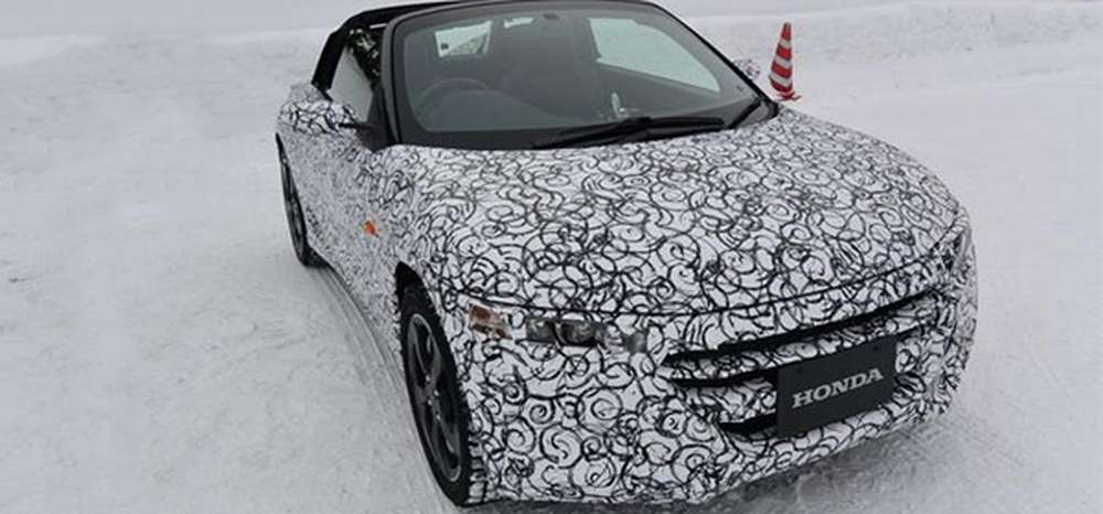 Honda S660 тесты – в зимних условиях