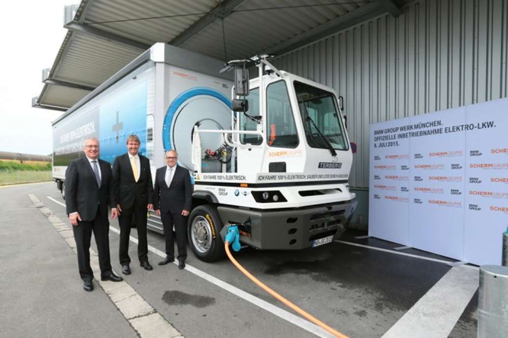 Компания BMW взяла на службу многотонный грузовик с электроприводом