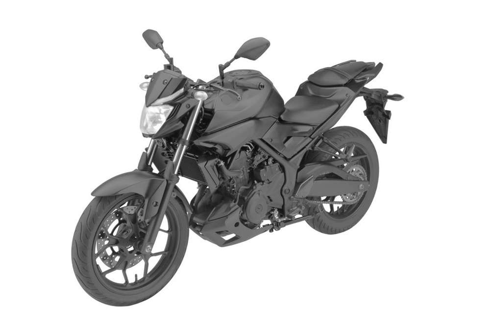 Патентные картинки Yamaha MT-03