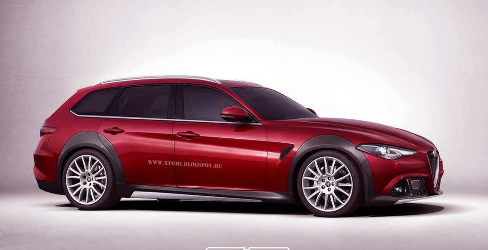 Автомобиль Alfa Romeo Giulia Crosswagon отберёт покупателей у Audi A4 Allroad Rival