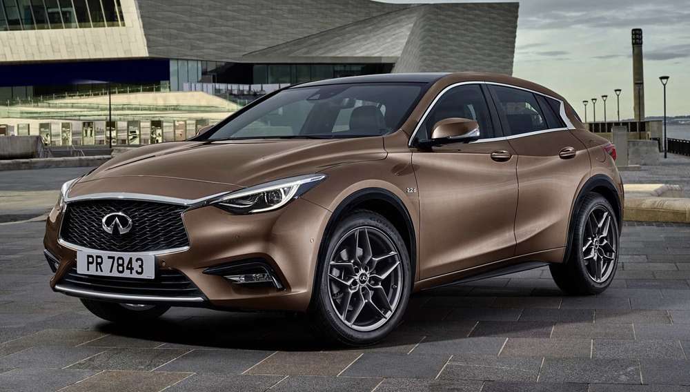 В Сети появились допремьерные снимки нового хэтчбэка Infiniti