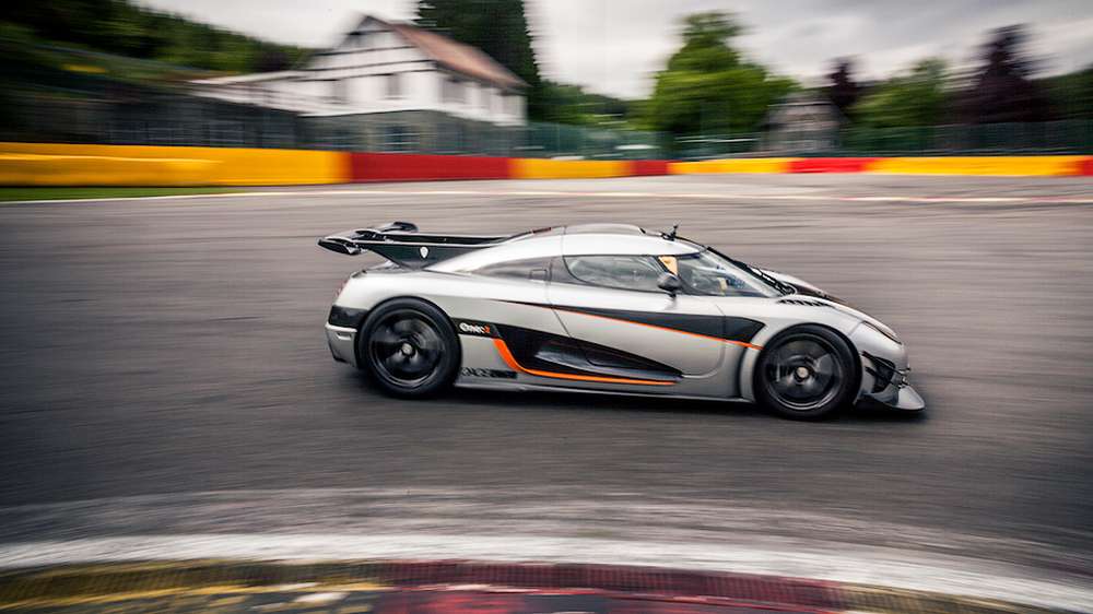 Гиперкар Koenigsegg One:1 установил рекорд автодрома в Спа
