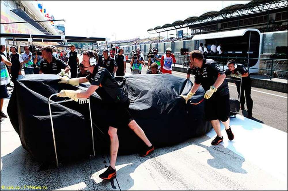 В Force India решили пропустить вторую тренировку