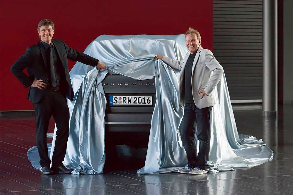 Возрожденный бренд Borgward опубликовал изображение своего первого кроссовера
