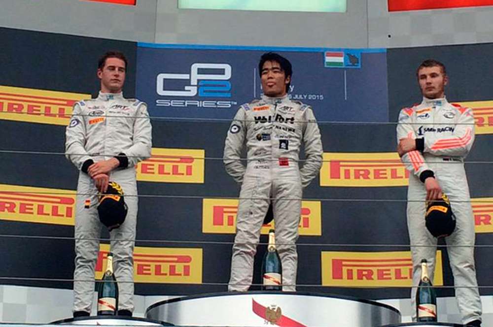 GP2: Мацусита выиграл спринт в Венгрии, Сироткин 3-й