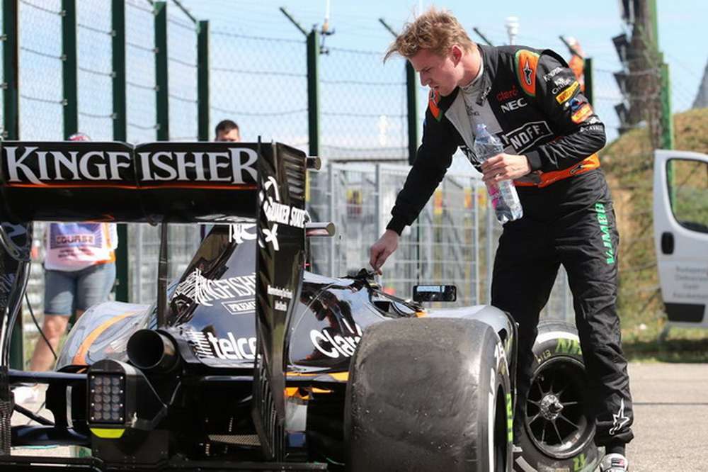 Force India: двойной сход в Венгрии