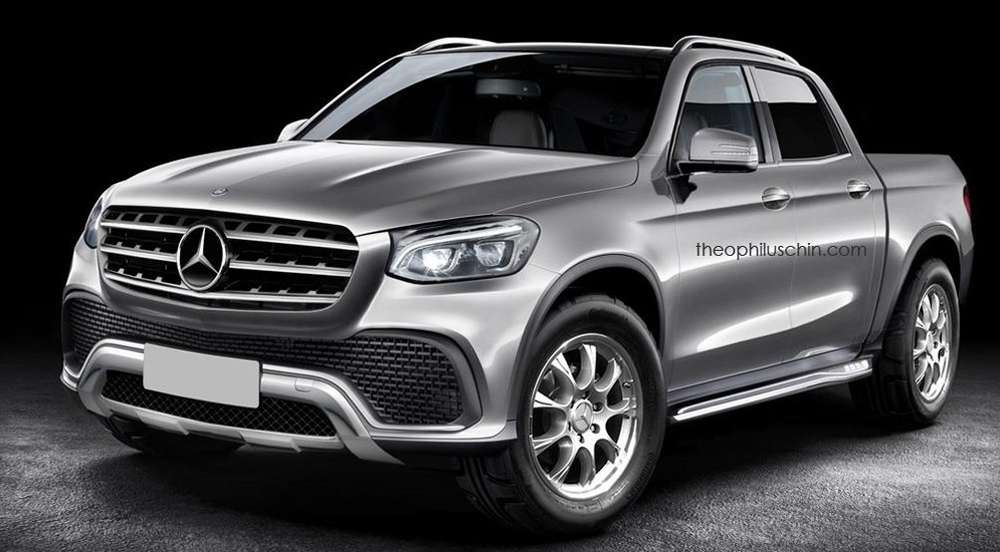 Новый пикап Mercedes-Benz порадует будущих владельцев роскошностью