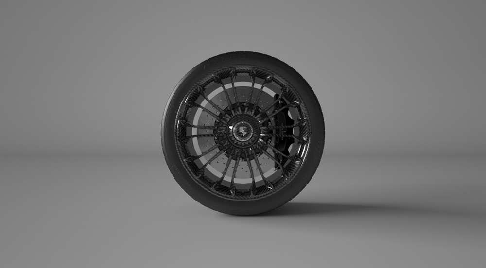 Американцы изготовили колёсные диски из монолитного куска карбона