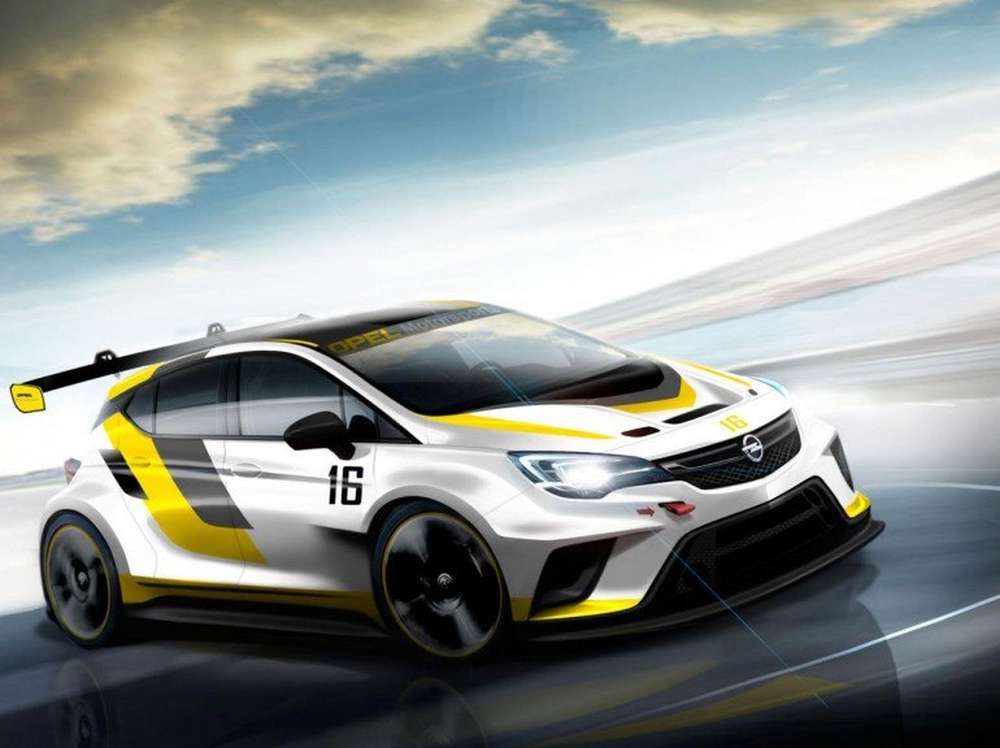 Opel везет во Франкфурт «горячую» Astra TCR