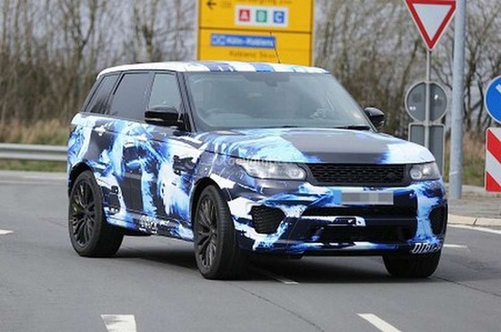 Land Rover вывел на тесты "заряженный" Range Rover Sport