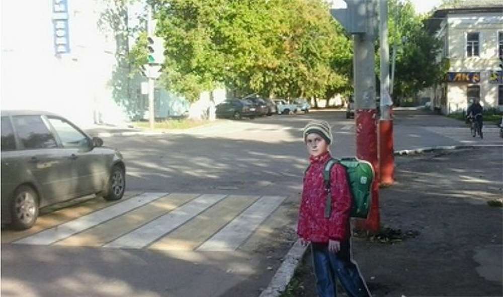 На пешеходных переходах установят муляжи детей