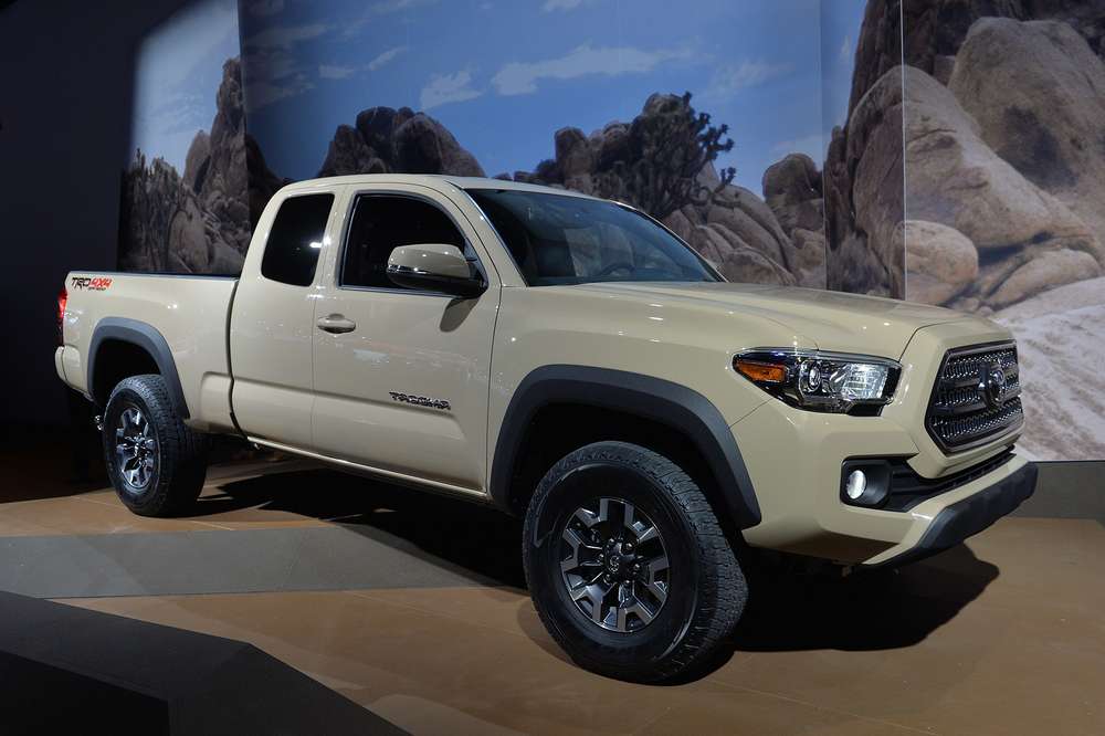 Toyota Tacoma презентовала внешний вид передней части