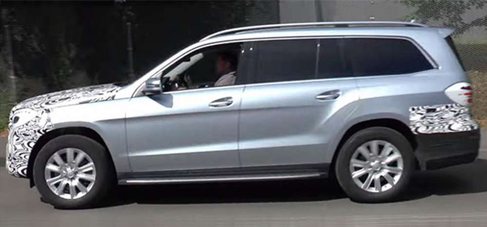 Внедорожник Mercedes-Benz GLS «засветился» на видео