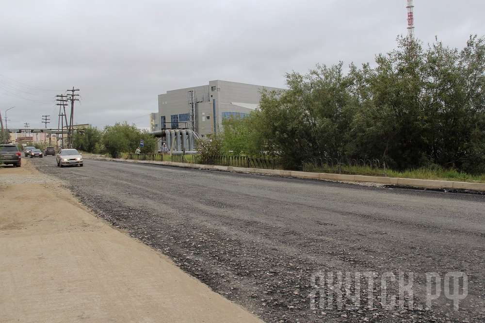 В Якутске продолжается ремонт улично-дорожной сети