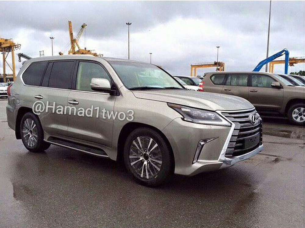 Раскрыта внешность обновлённого Lexus LX570