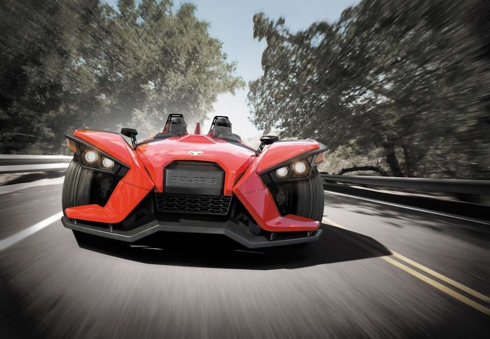 Спорт-трайк Polaris Slingshot вскоре появится в Европе