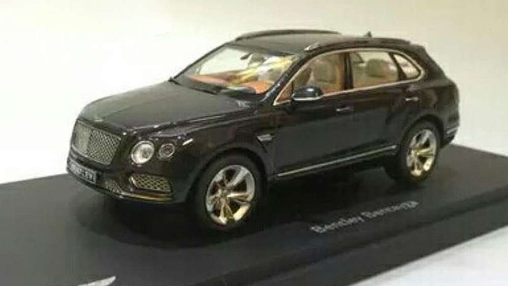 Дизайн первого внедорожника Bentley рассекретили при помощи игрушки