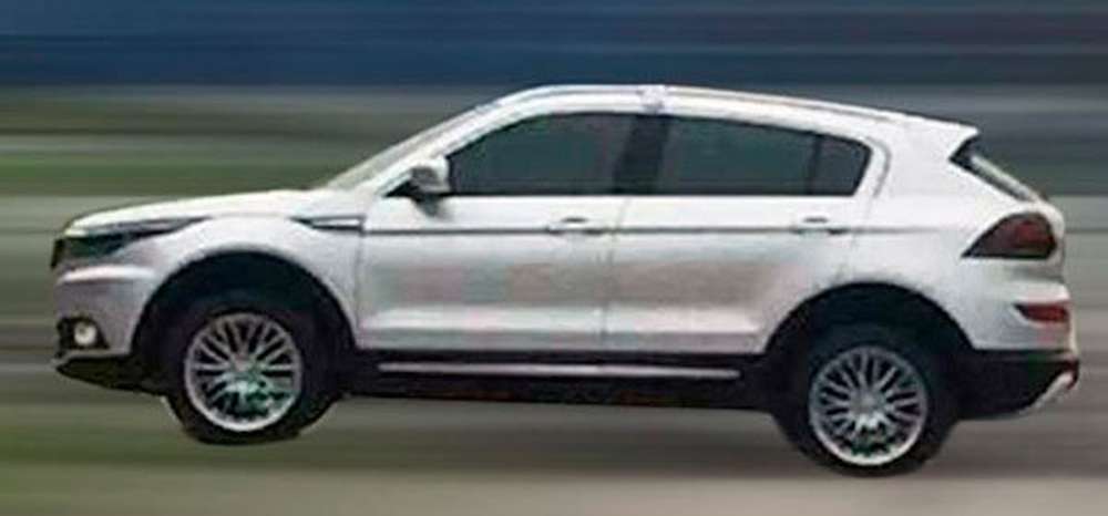 Новый кроссовер Qoros замечен без камуфляжа