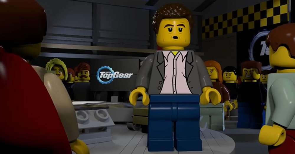 Top Gear перенесли в мир Lego
