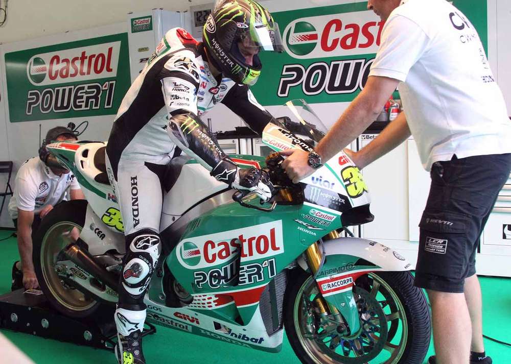 LCR Honda примерила цвета Castrol
