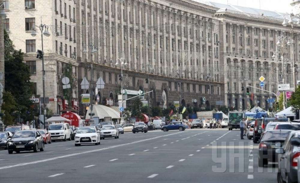 В центре Киева 23-24 августа перекроют движение транспорта и пешеходов