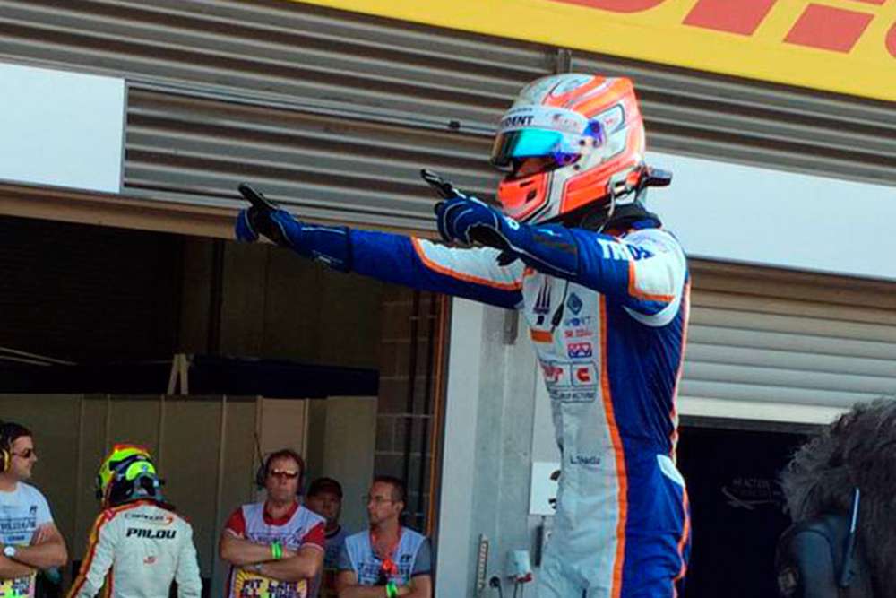 GP3: Лука Гиотто выиграл вторую гонку в Бельгии