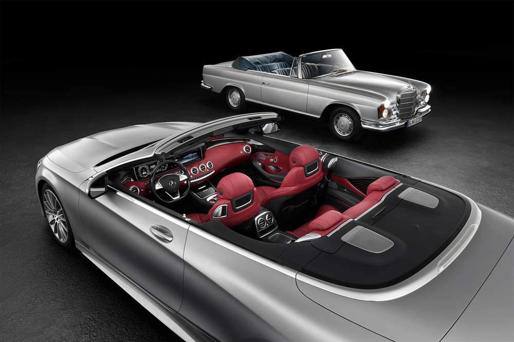 Mercedes-Benz продемонстрировал дизайн четырехместного кабриолета S-Class