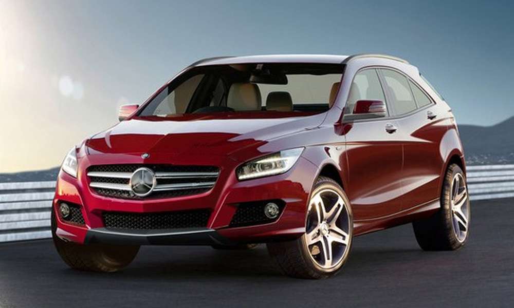 Mercedes GLC не ушел от автомобильных папарацци