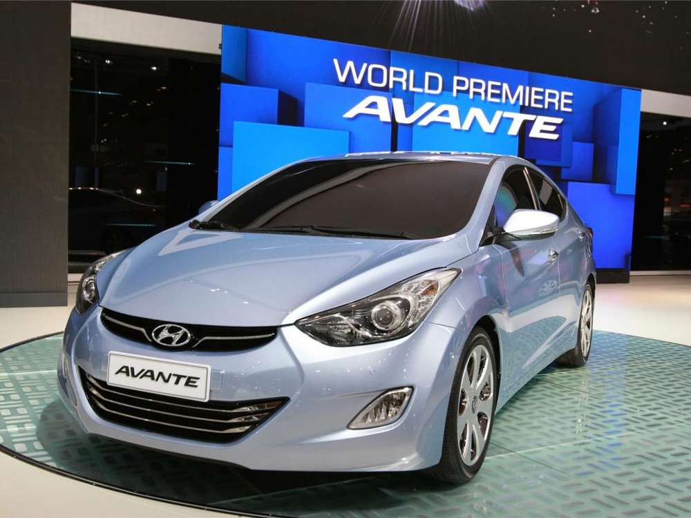 Hyundai Elantra нового поколения замечена на тестировании