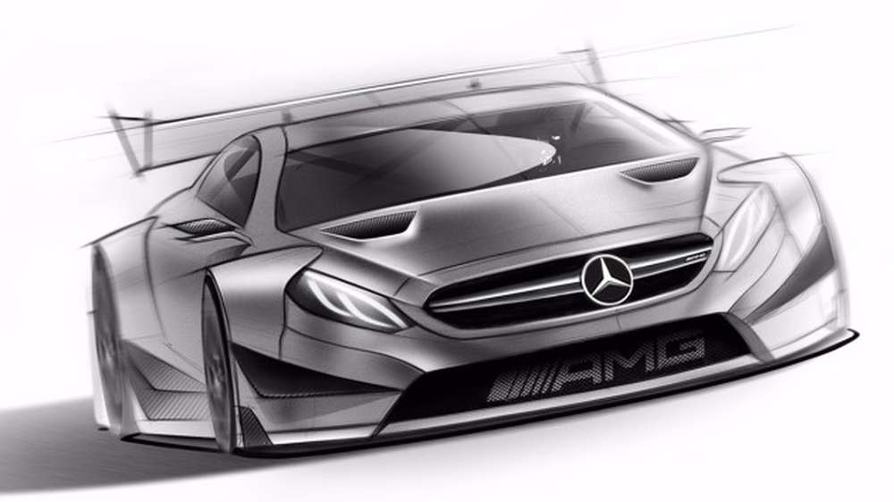 Mercedes показала наброски автомобиля 2016 года