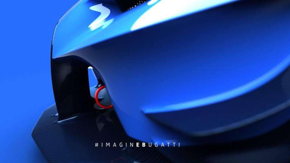 Bugatti продемонстрировала передний сплиттер и колесо виртуального гиперкара Vision GT