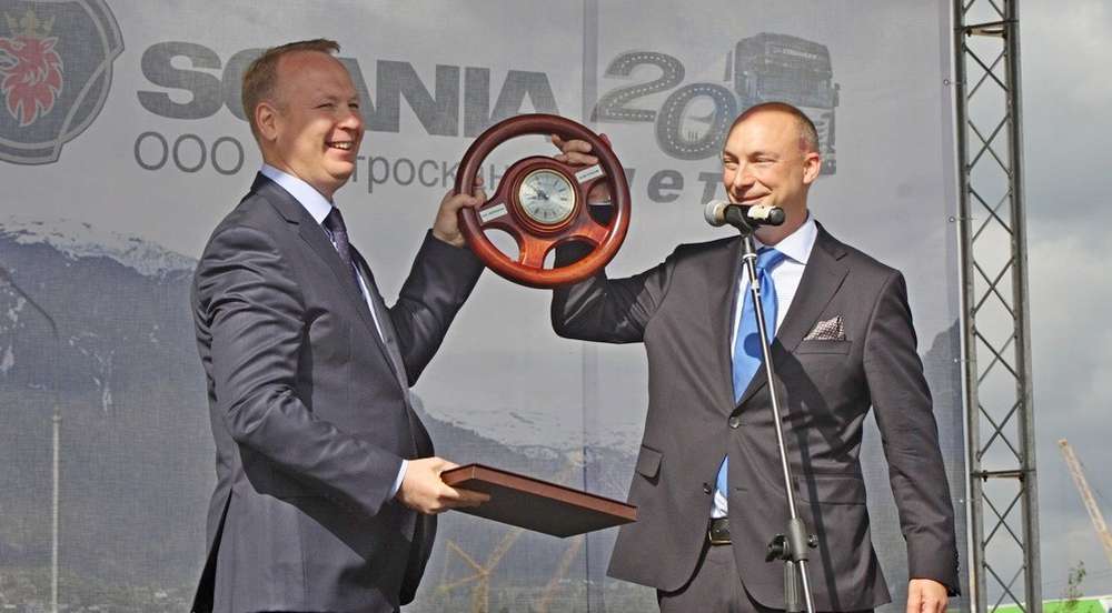 Scania отмечает 20-летие начала официальных продаж в России