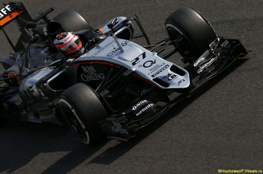 В Монце у Force India украли руль