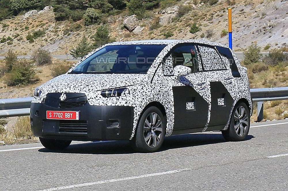 Opel Meriva обратится «паркетником»