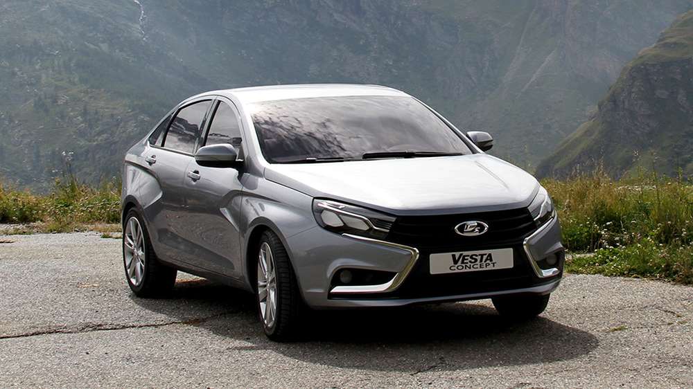 Седан Lada Vesta впервые стал участником ДТП