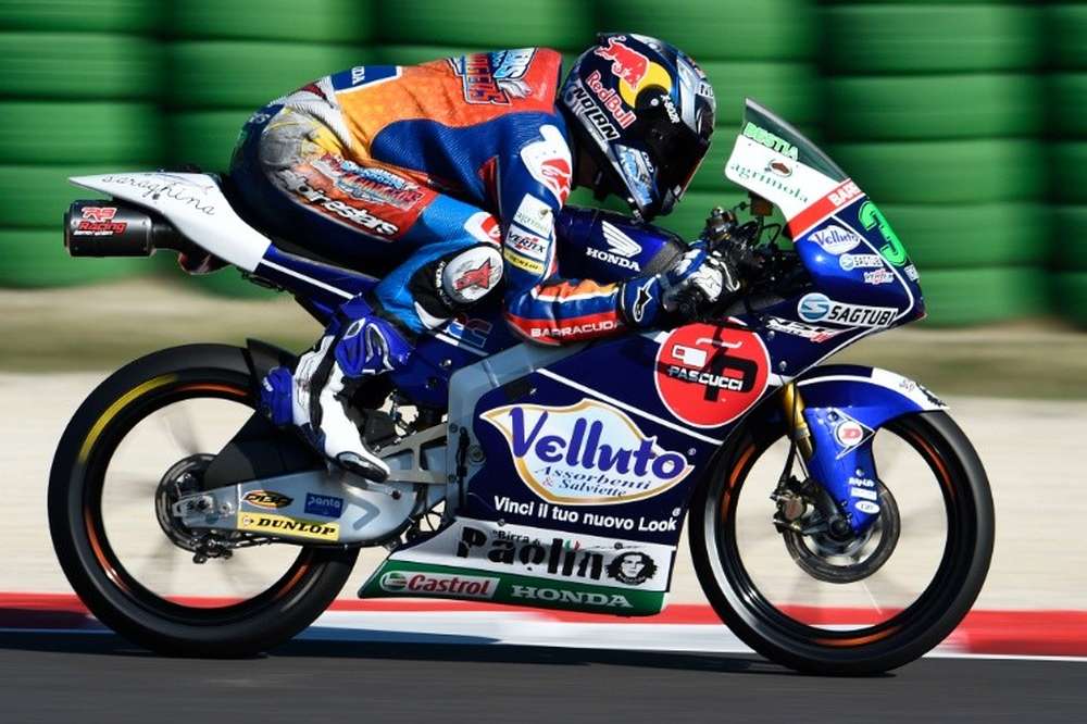 Moto3: Гран При Сан-Марино: Бастианини - Оливейра - Антонелли