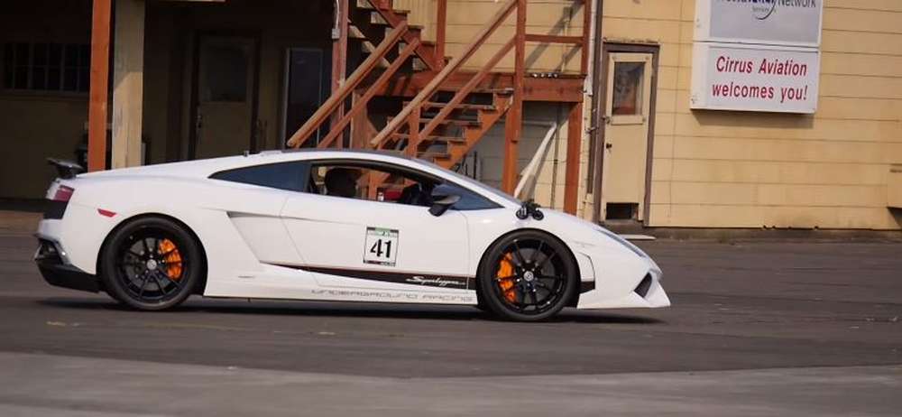 Lamborghini Gallardo поставил скоростной рекорд на 800-метровке