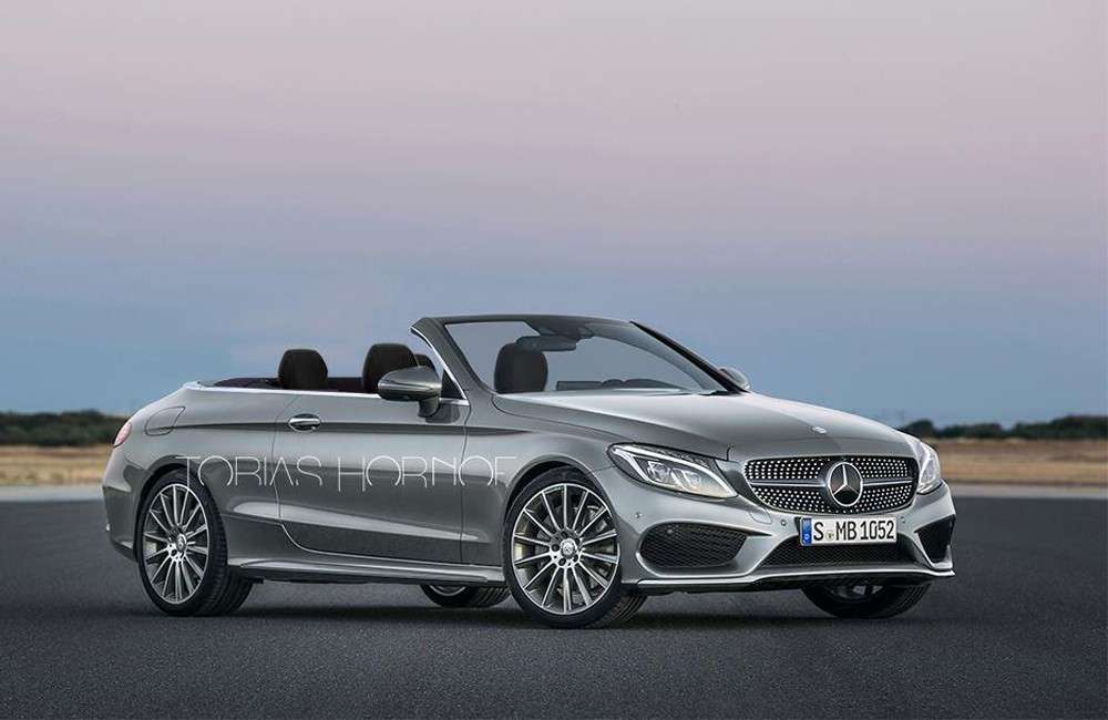 Каким будет открытый Mercedes-Benz C-Class?
