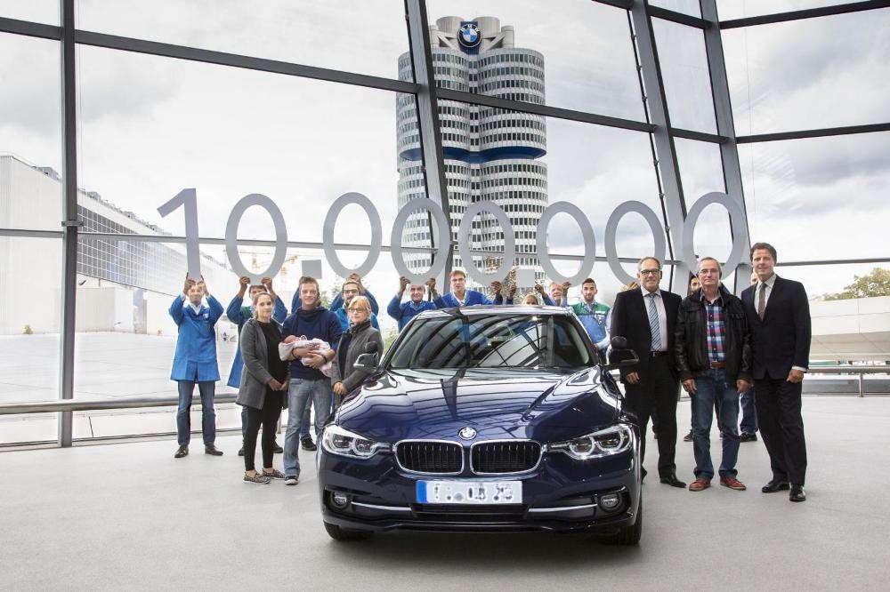 BMW доставила 10-миллионную 3-Series