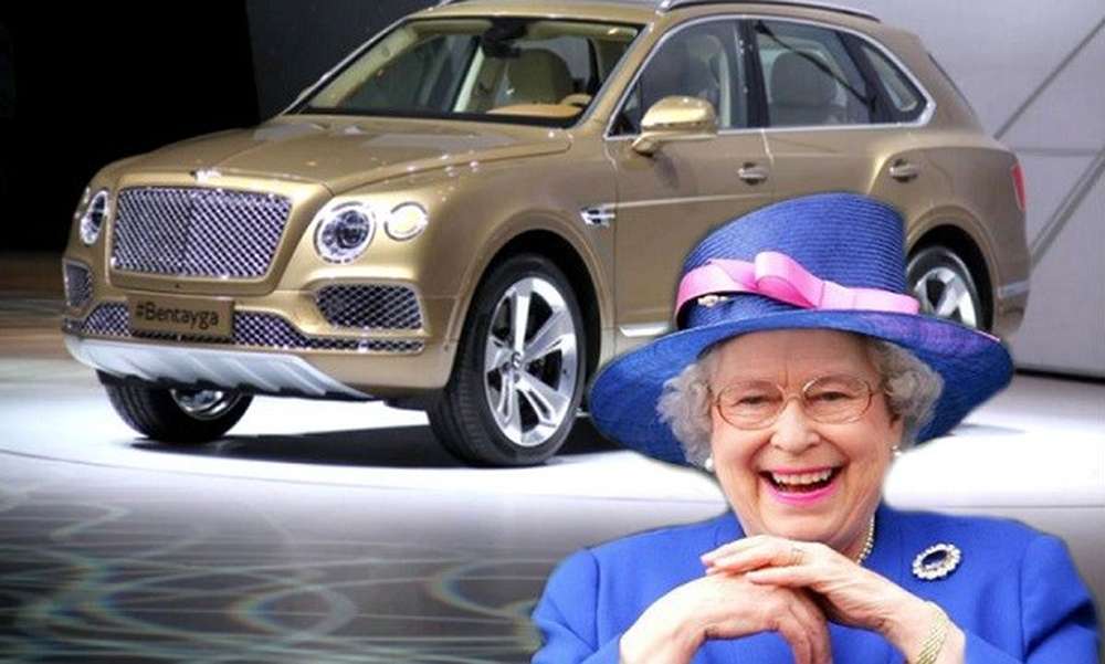 Первый серийный кроссовер Bentley Bentayga передадут королеве Великобритании