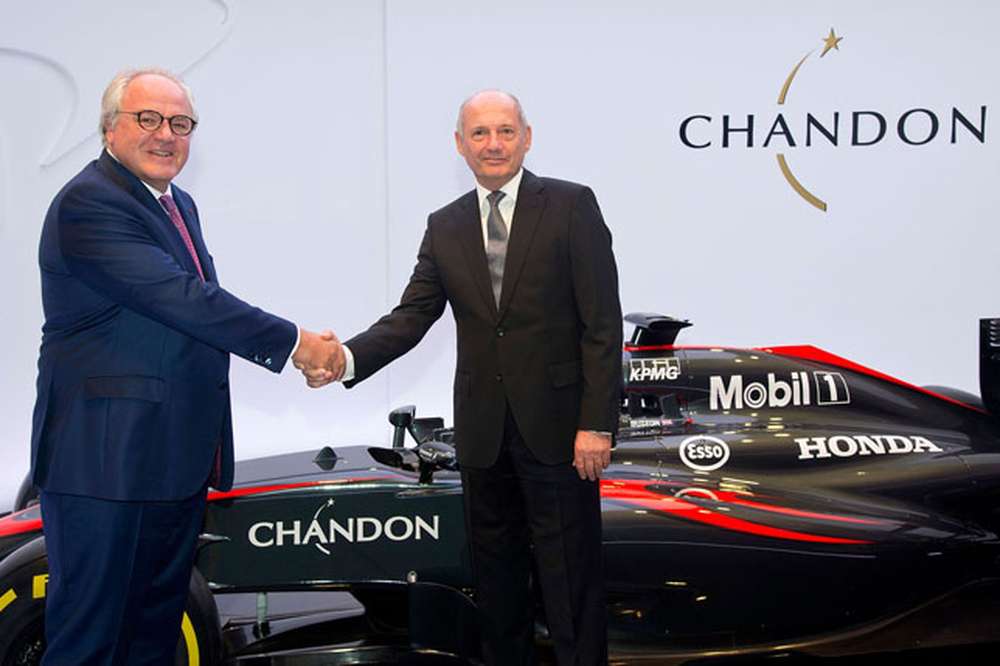 Chandon – официальный партнер команды McLaren
