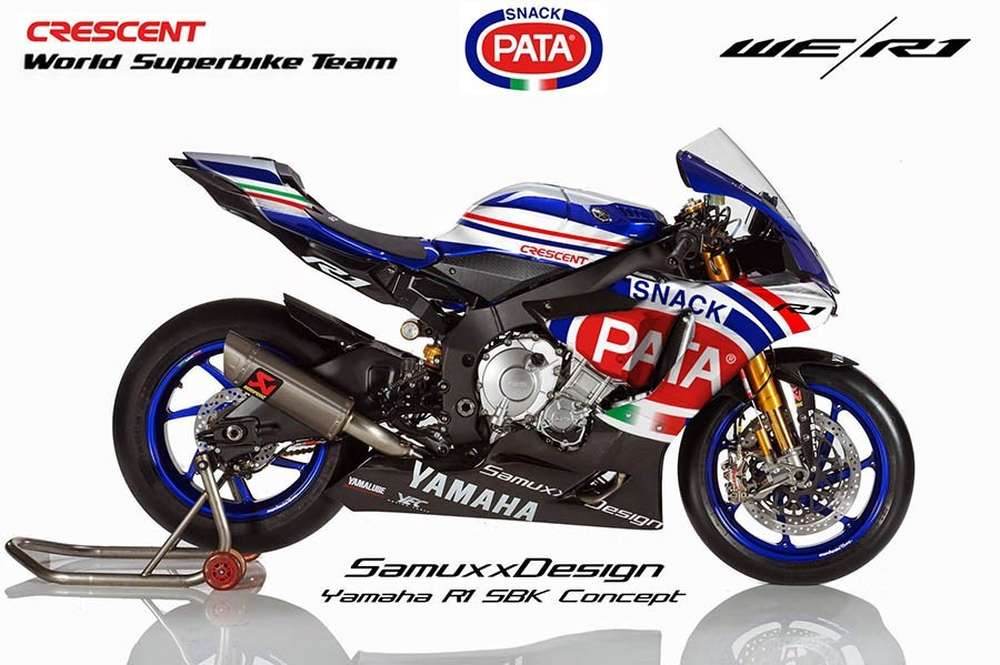 Рендеринг Crescent Yamaha YZF-R1