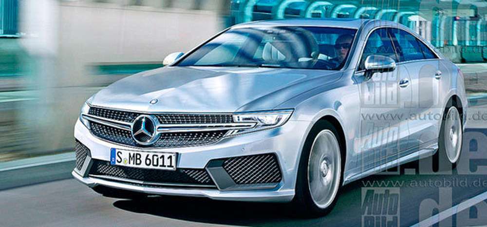 Mercedes разработает новое четырехдверное купе CLC