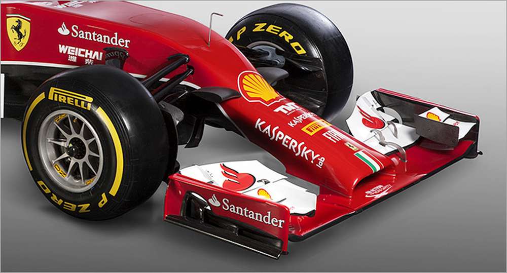 Autosprint представил публике предполагаемый вид носа Ferrari