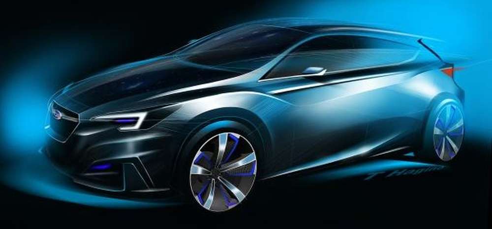 Subaru продемонстрировала предвестника модели Impreza нового поколения