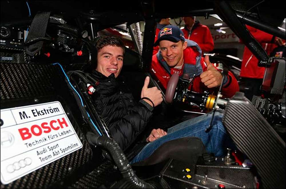 Макс Ферстаппен посетил этап DTM