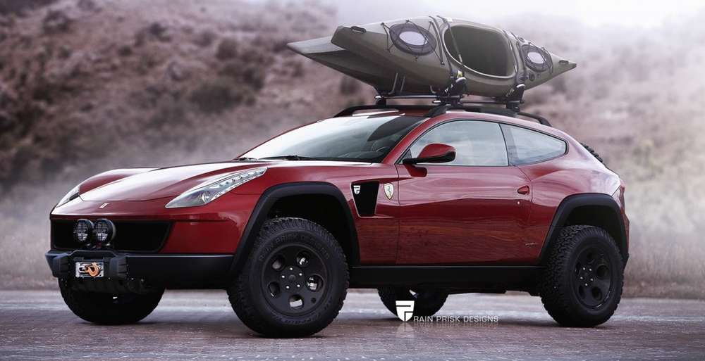 Из итальянского суперкара Ferrari FF сделали агрессивный кроссовер